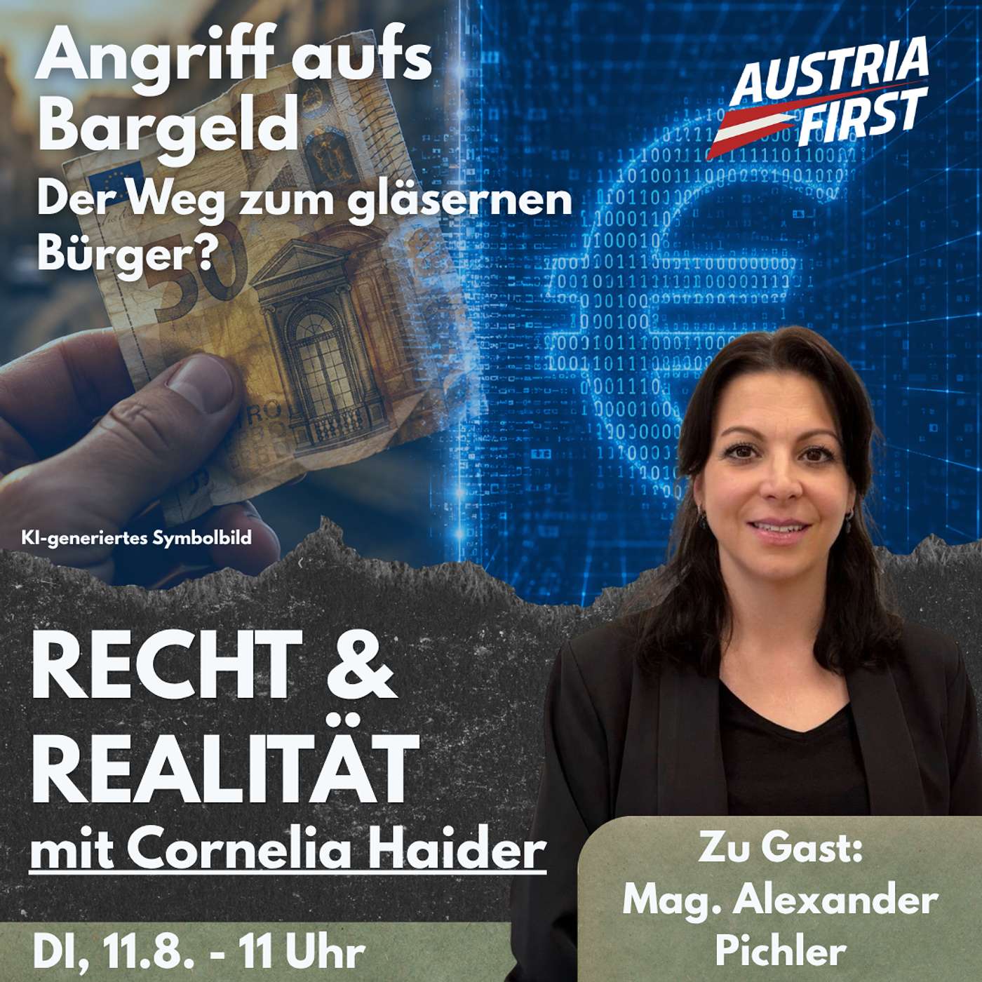 Bargeld in Gefahr? Der digitale Euro und unsere Freiheit - Recht und Realität episode artwork