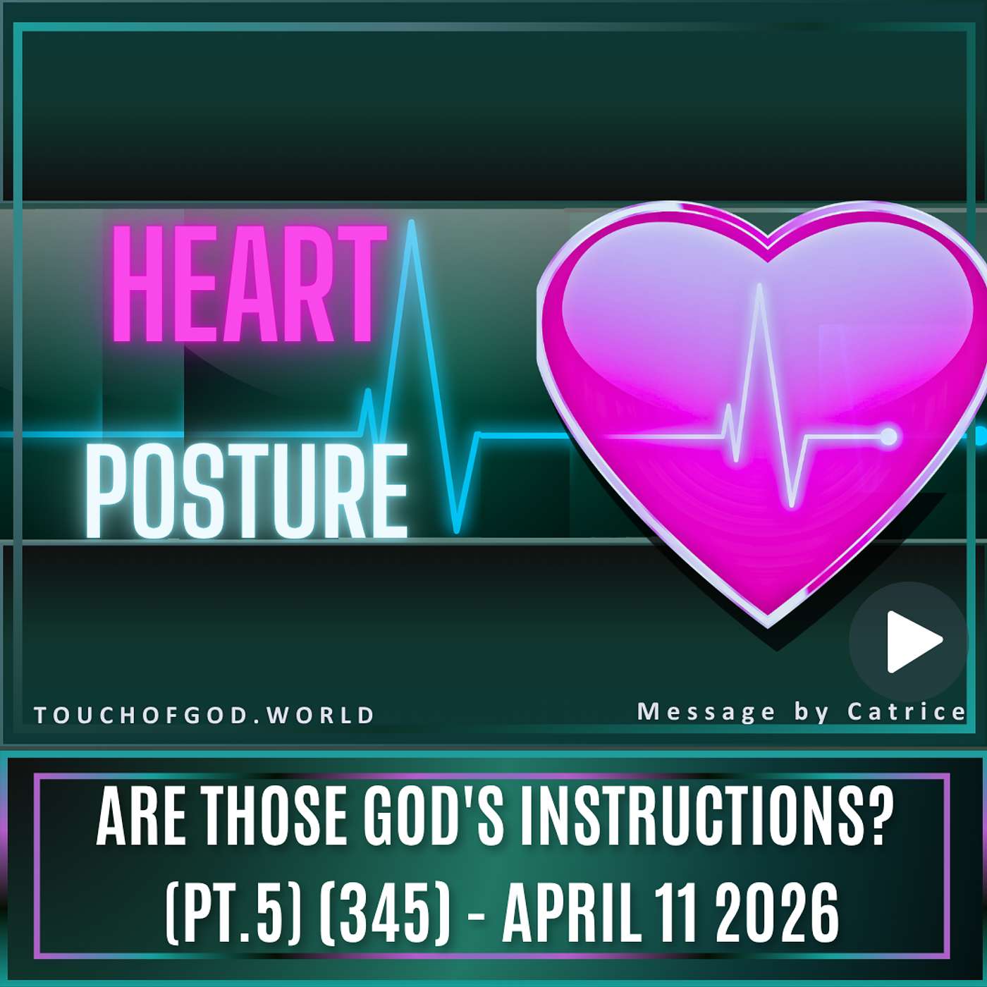 Are Those God's Instructions? (Pt.5) (345) - April 11 2026
