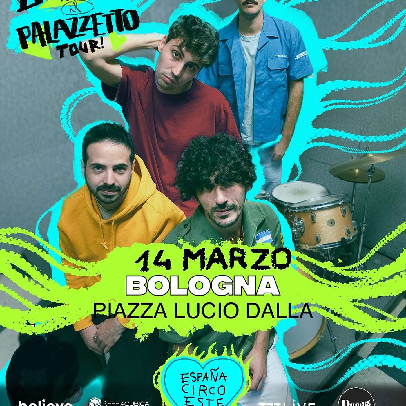 Espana Circo Este a Bologna, stasera 14 marzo 2026 Piazza Lucio Dalla  Intervista di Fabio Alberti episode artwork