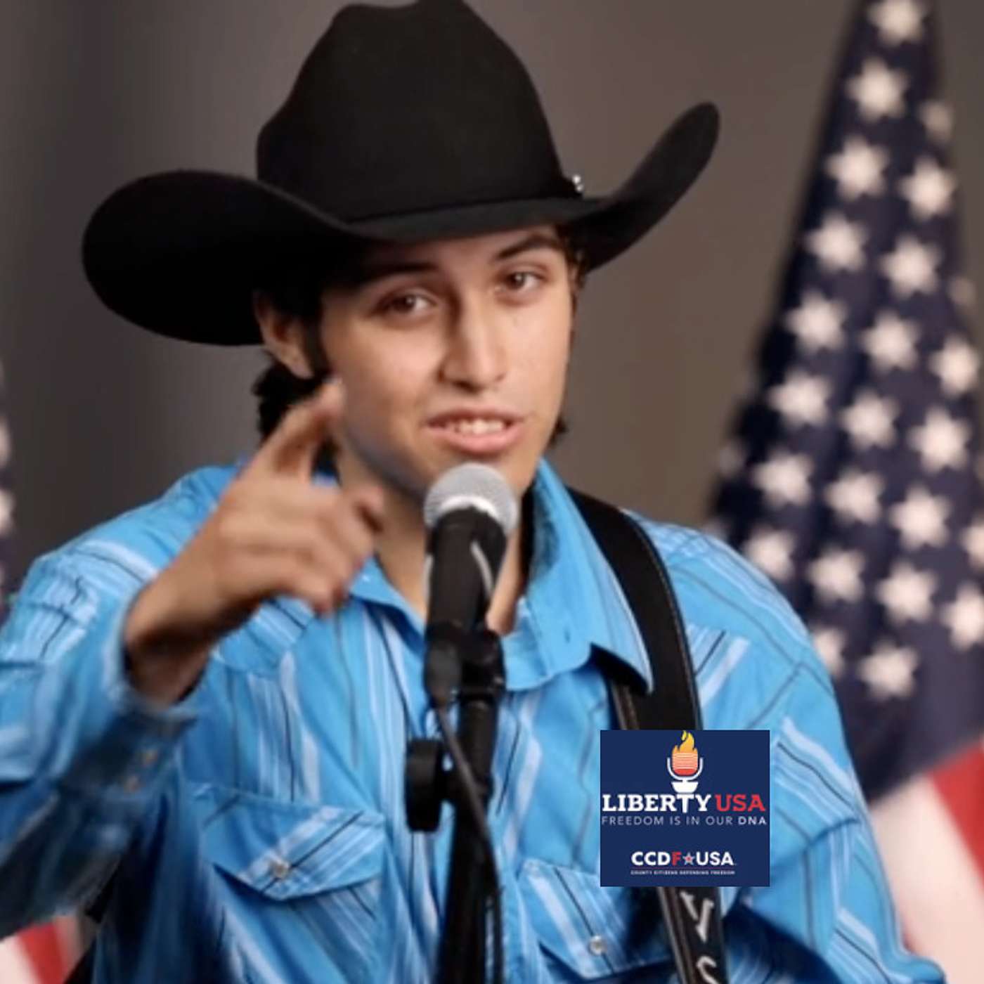 Award winning 16 year-old Colt Jaxon comes on Liberty USA episode artwork
