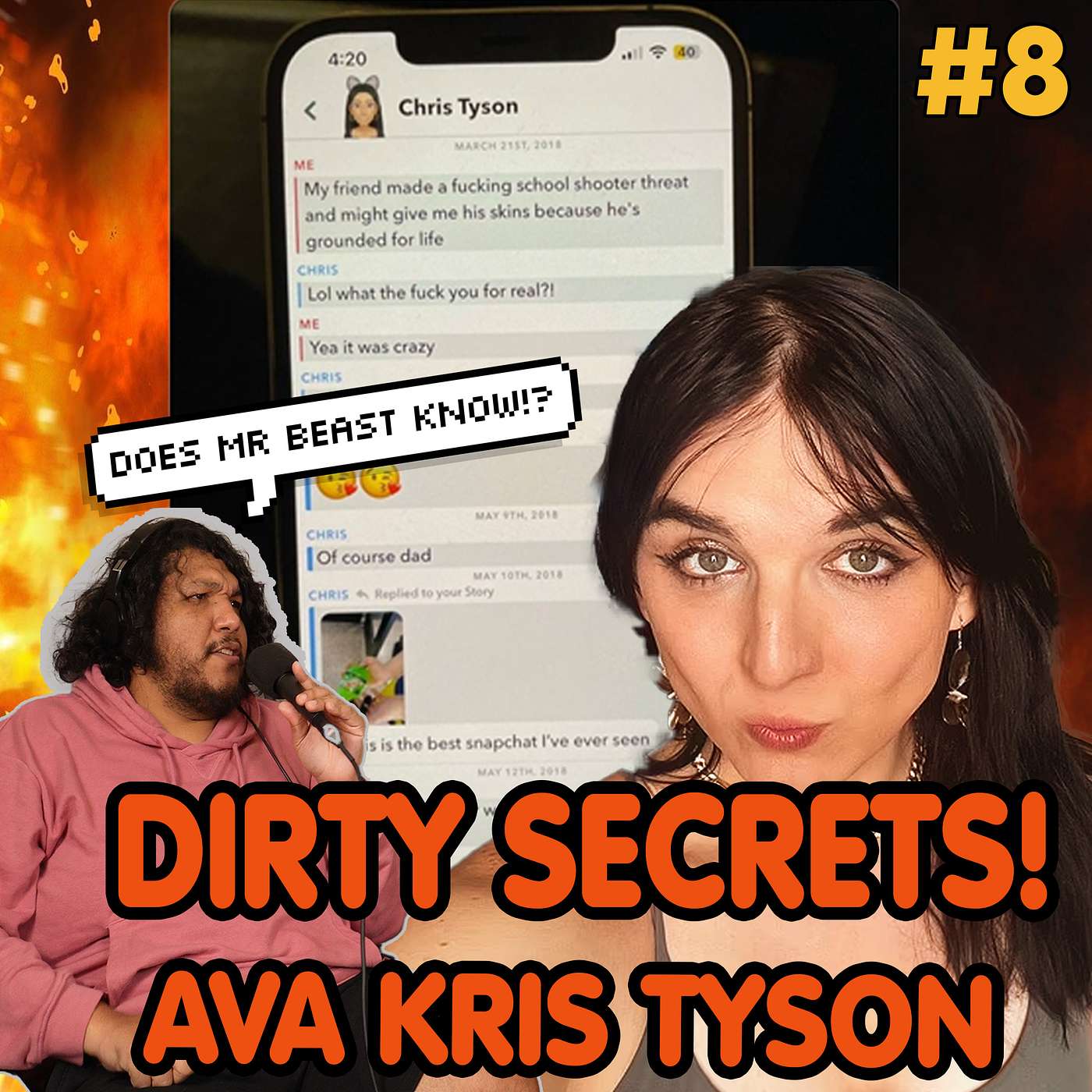 WILL MR.BEAST RESPOND!? Ava Kris Tyson Allegations - Scraps #8 episode artwork