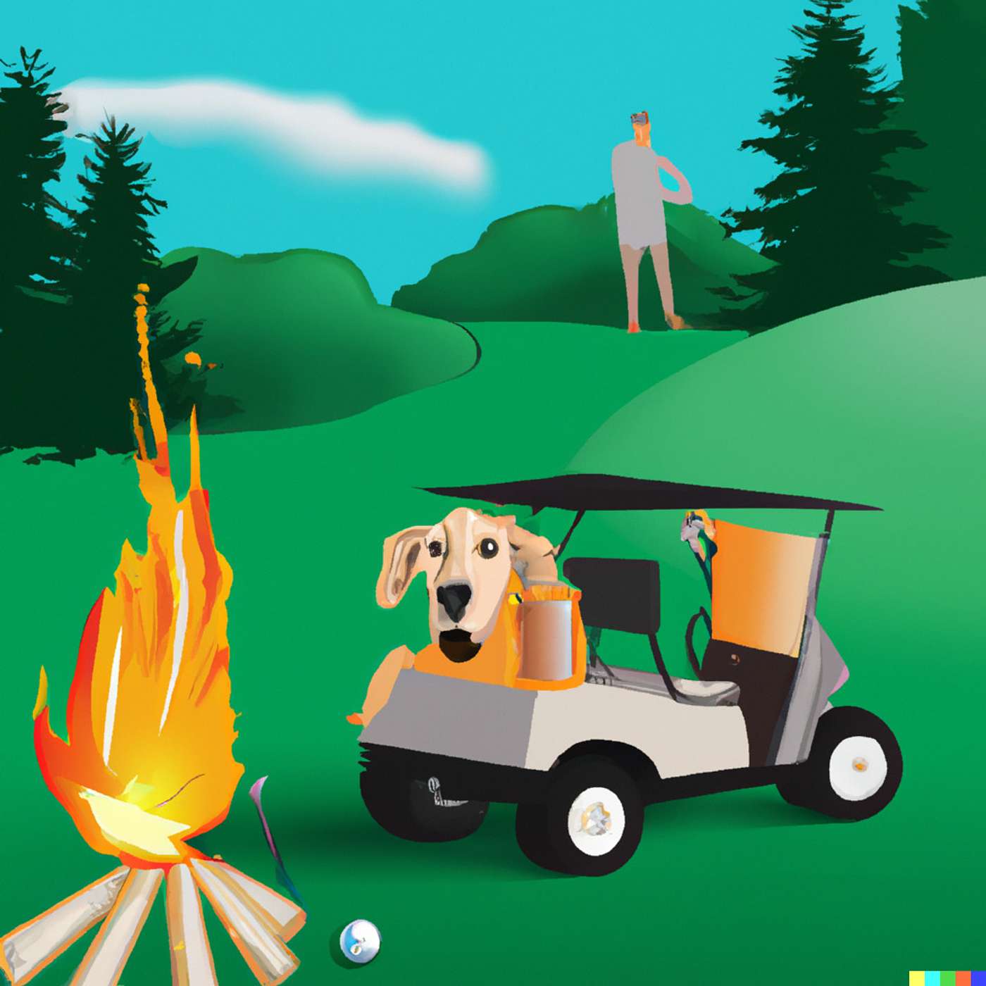 Golf Course Groundskeeper (Do not operate heavy machinery while under the influence)