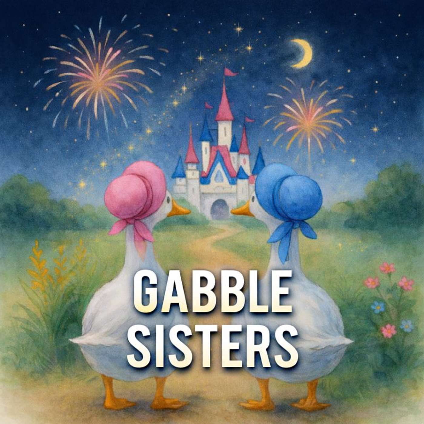 Gabble Sisters: talking Disney films cover art