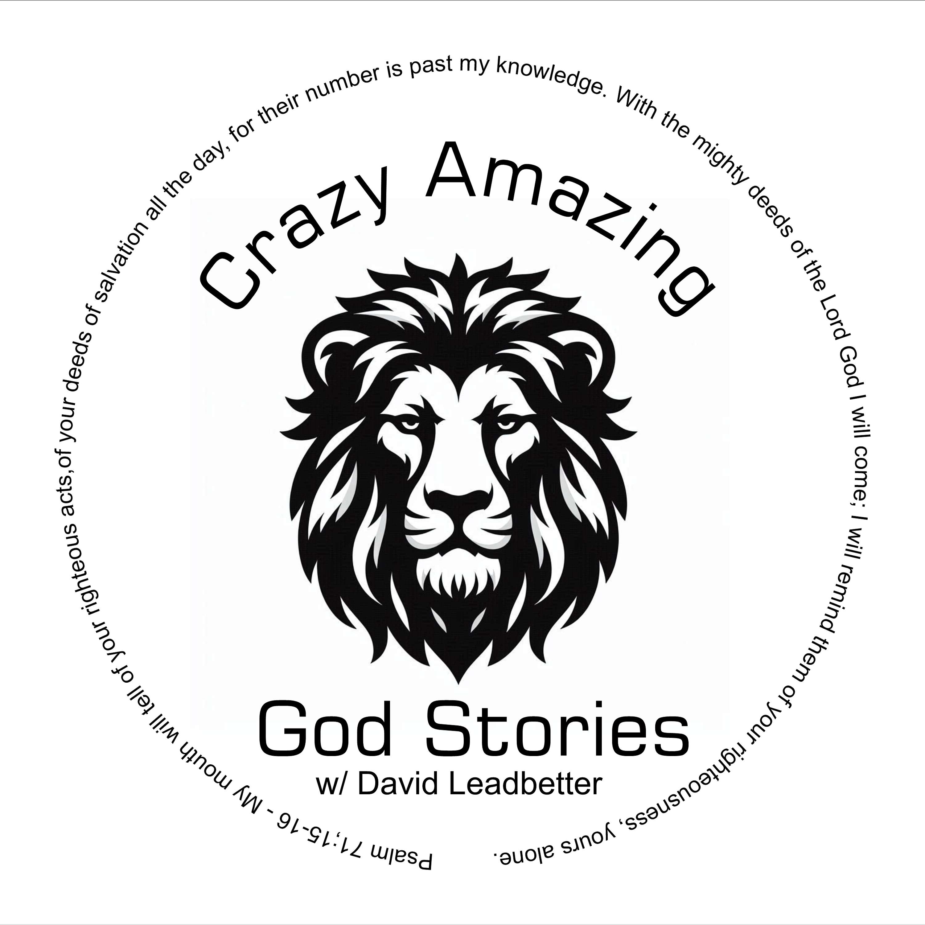 Crazy Amazing God Stories / Christian / Testimonies / Healing / Faith / Miracles podcast artwork