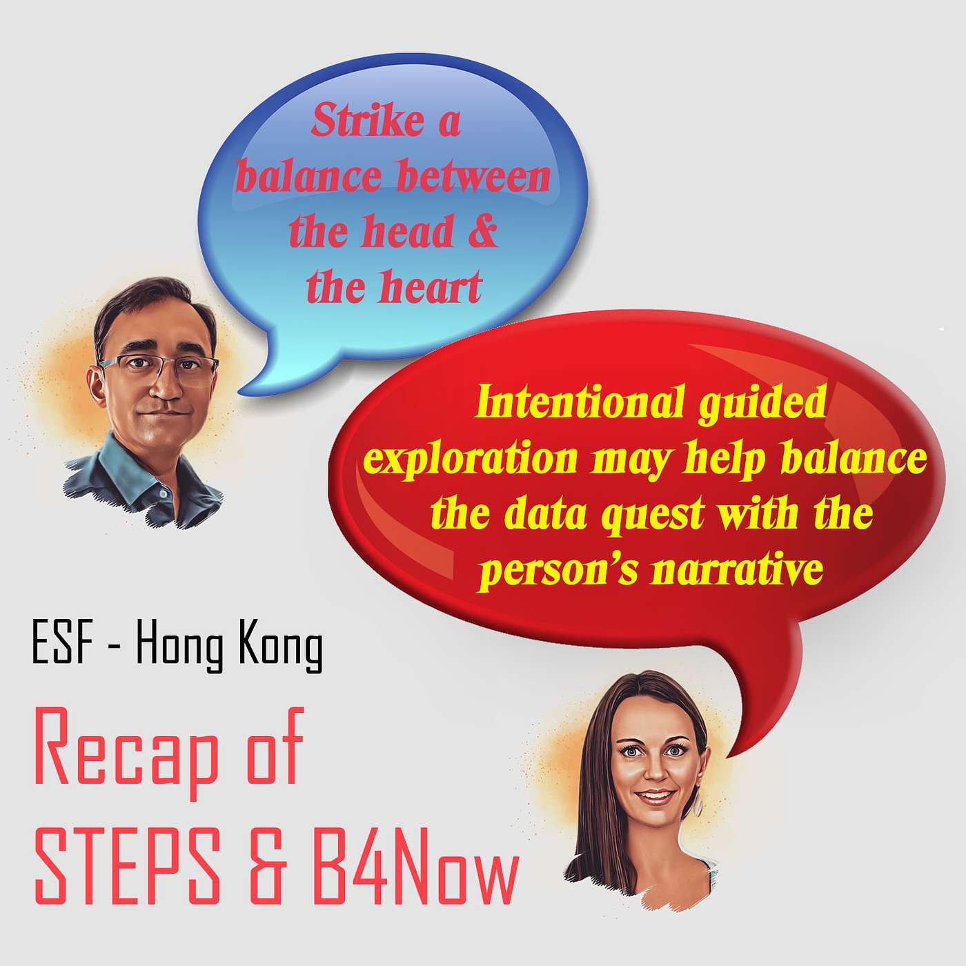 G011| Recap of STEPS and B4Now for ESF, Hong Kong - With Tracey Chitty