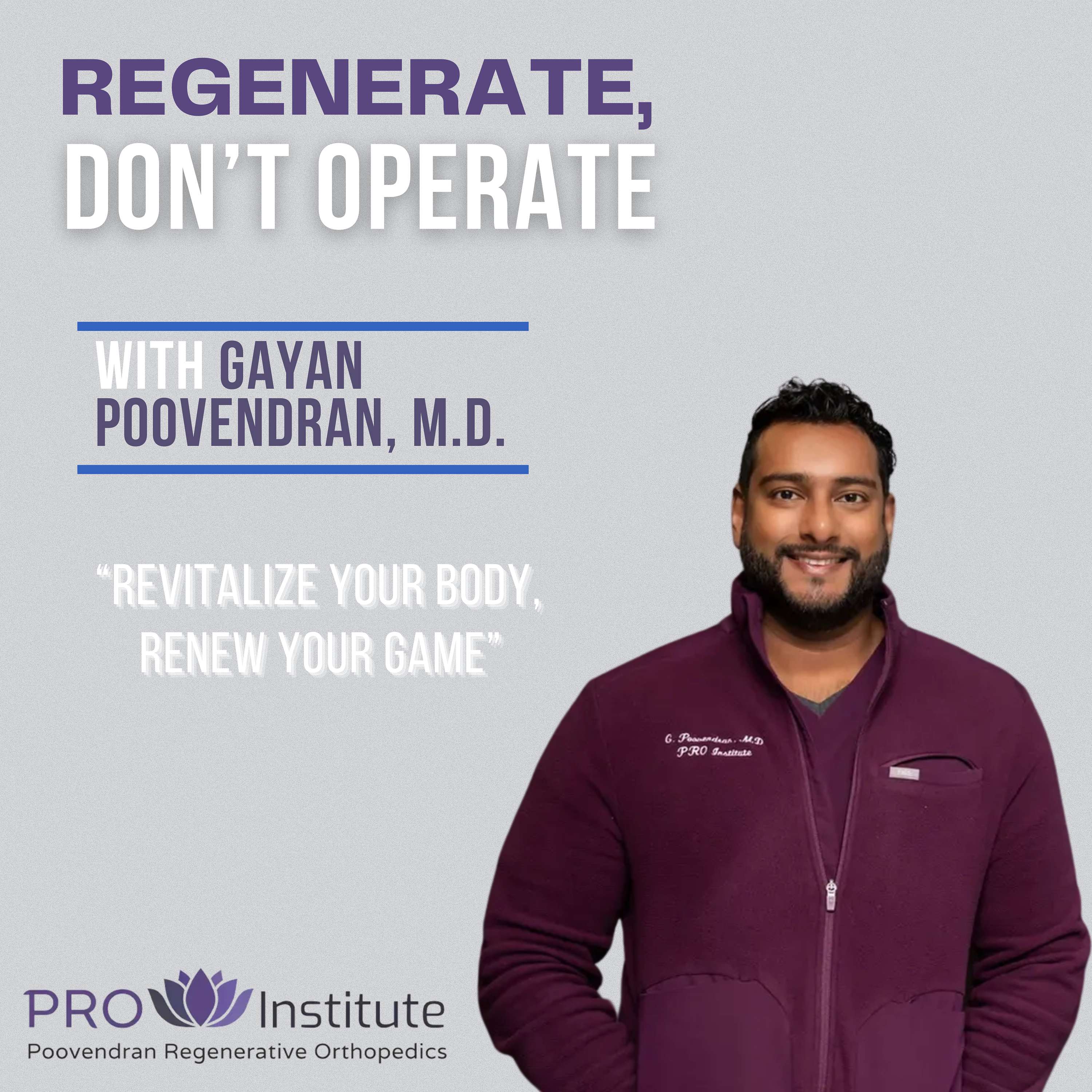 Regenerate, Don't Operate Podcast