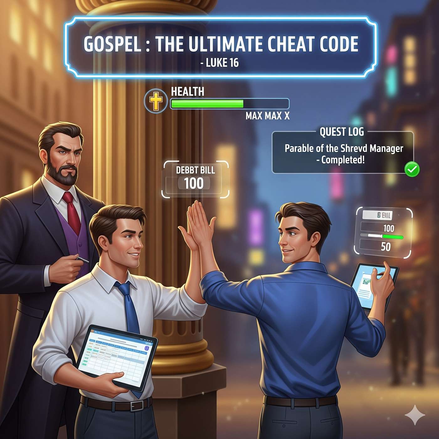 Jesus is a cheater.... (A Treadweary Sermoncast)