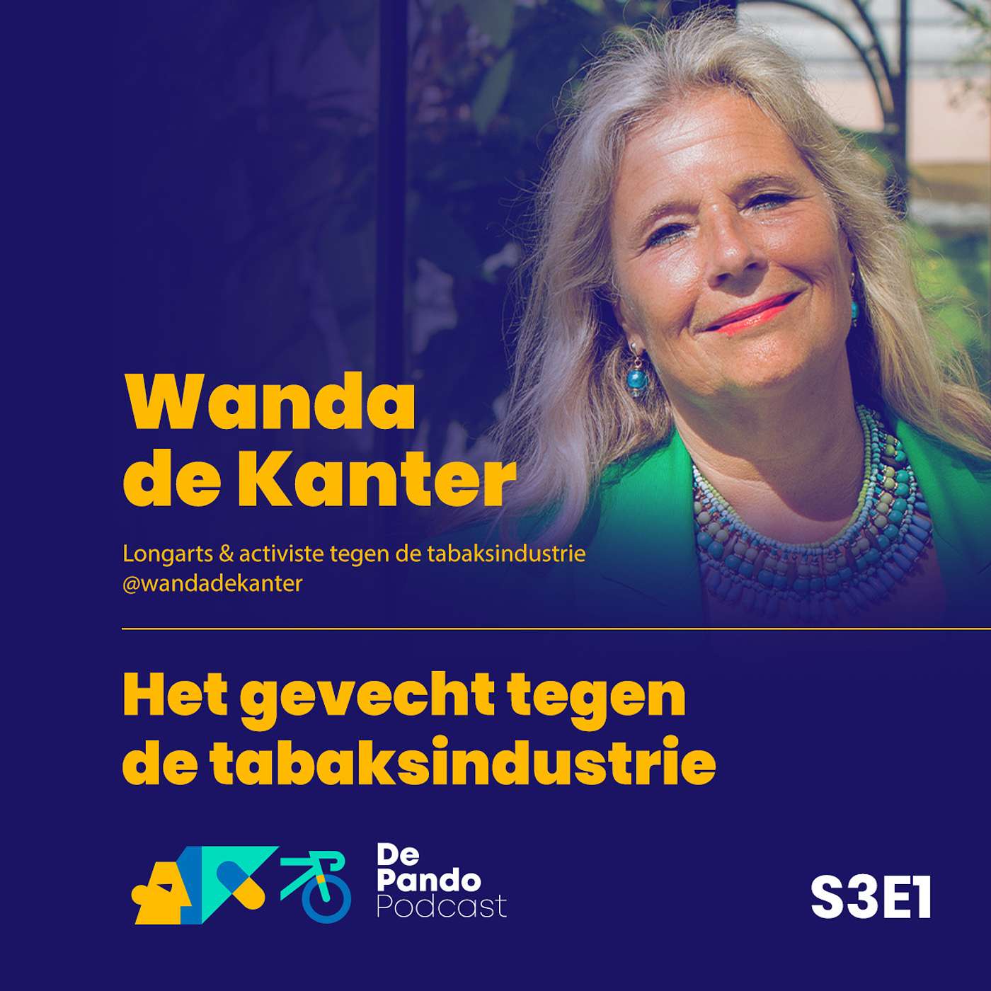 S3E1 - Het gevecht tegen de tabaksindustrie (Wanda de Kanter - longarts & activiste)