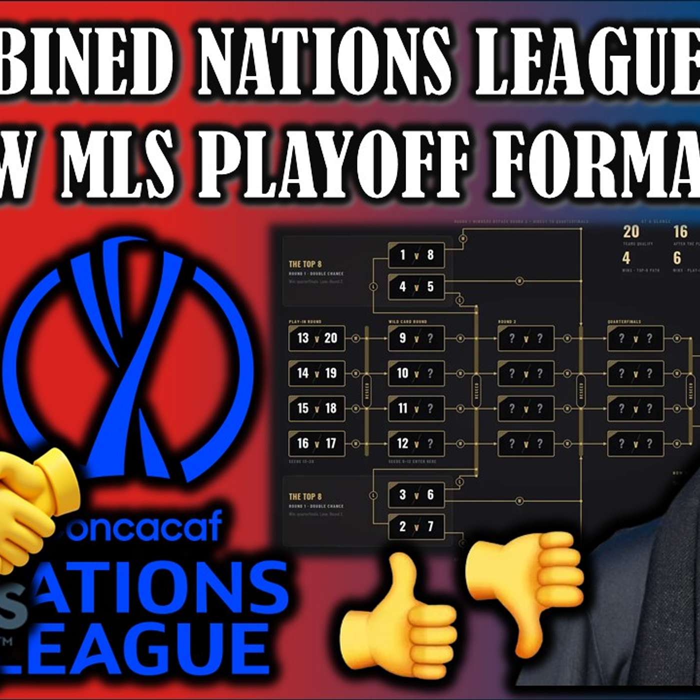 Episode 486: Discussing the new proposed Nations League and MLS playoff structure episode artwork