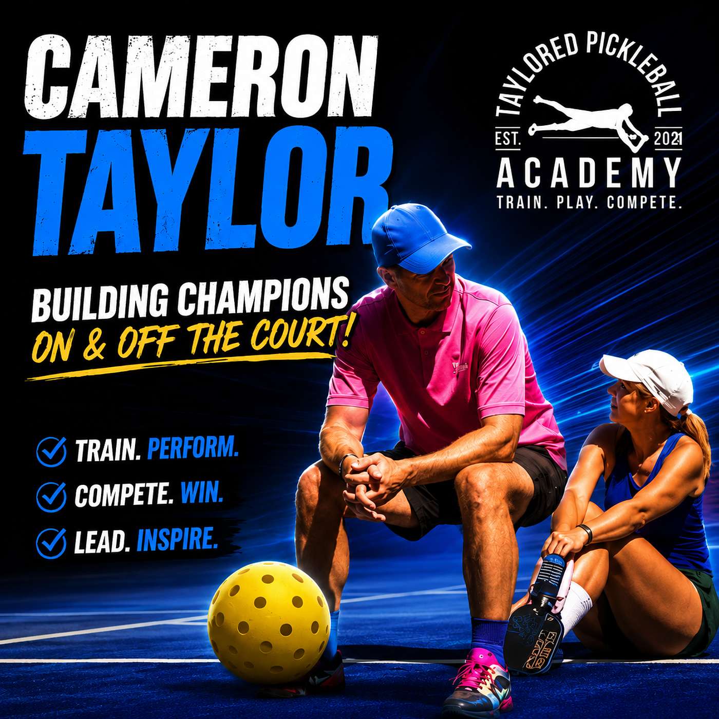 One of Canada’s Top Pickleball Coaches- Cameron Taylor episode artwork