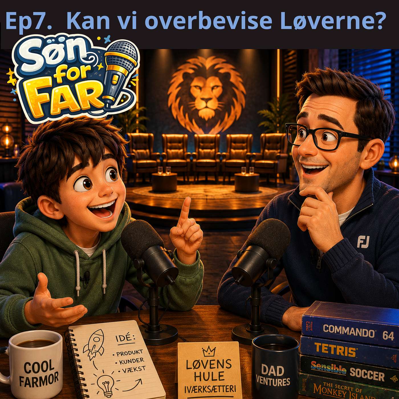 EP7 (del2) Kan vi overbevise Løverne?