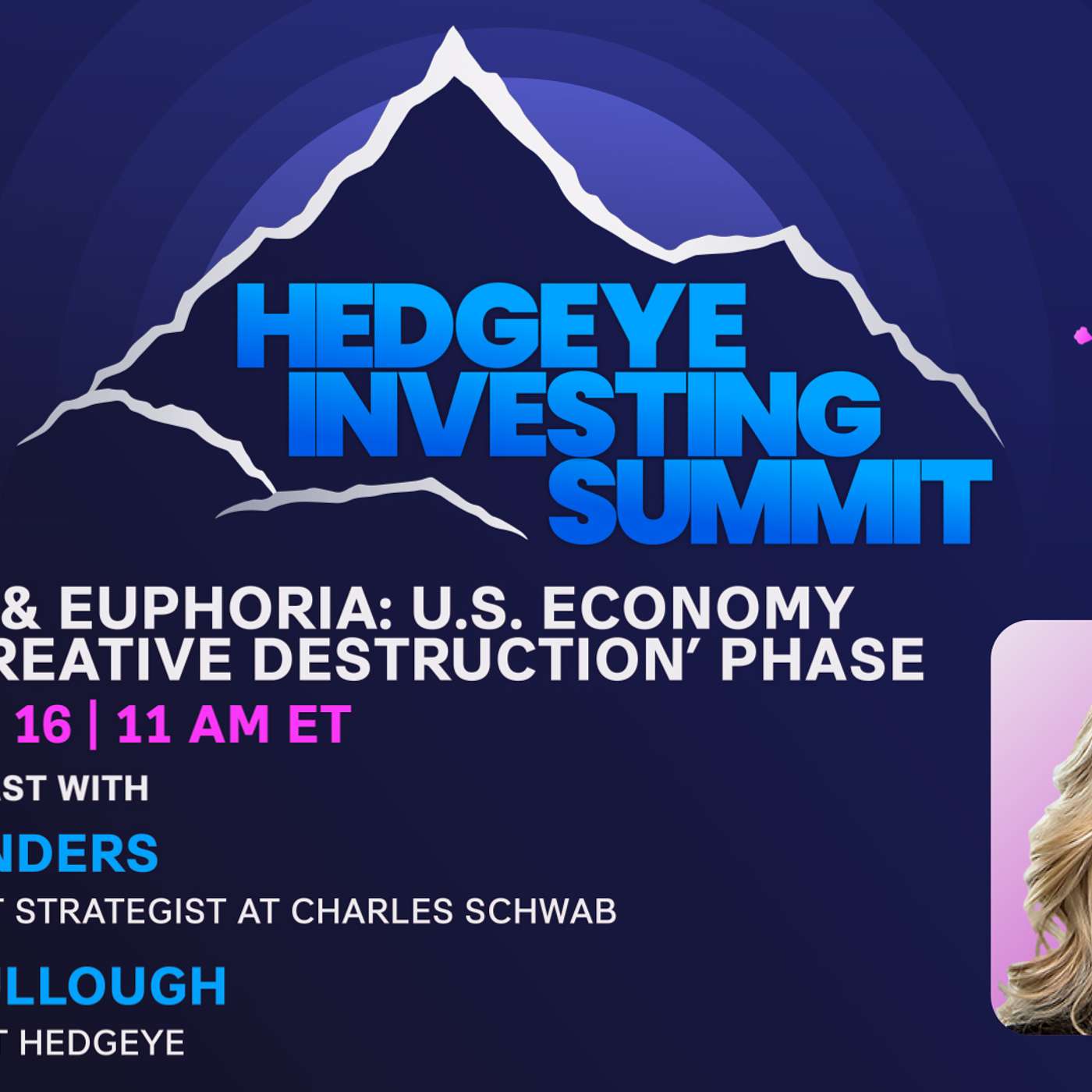 Liz Ann Sonders | U.S. Economy Enters 'Creative Destruction' Phase (Hedgeye Investing Summit)