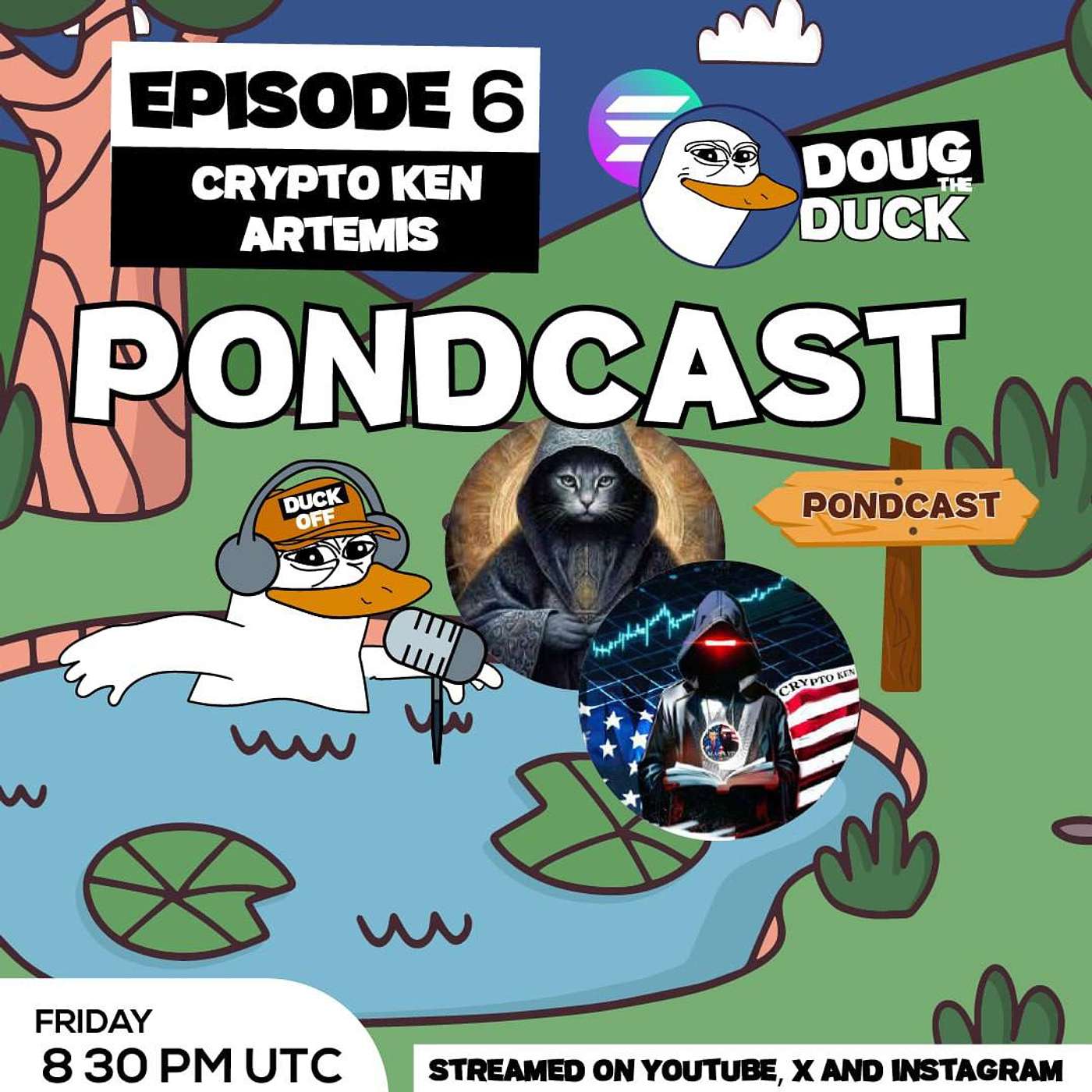 Pondcast by Doug The Duck