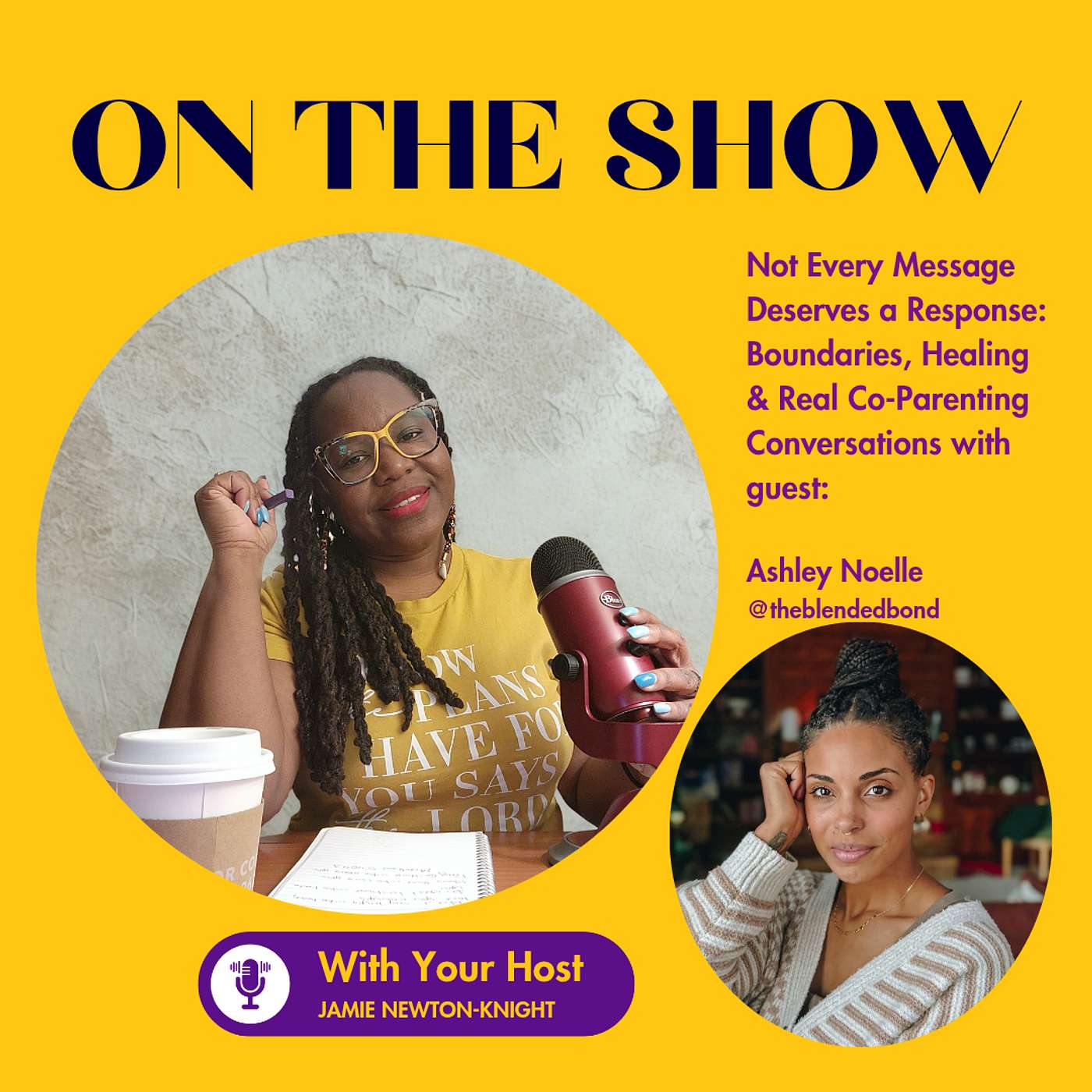 Not Every Message Deserves a Response: Boundaries, Healing & Real Co-Parenting Conversations with Ashley Noelle episode artwork