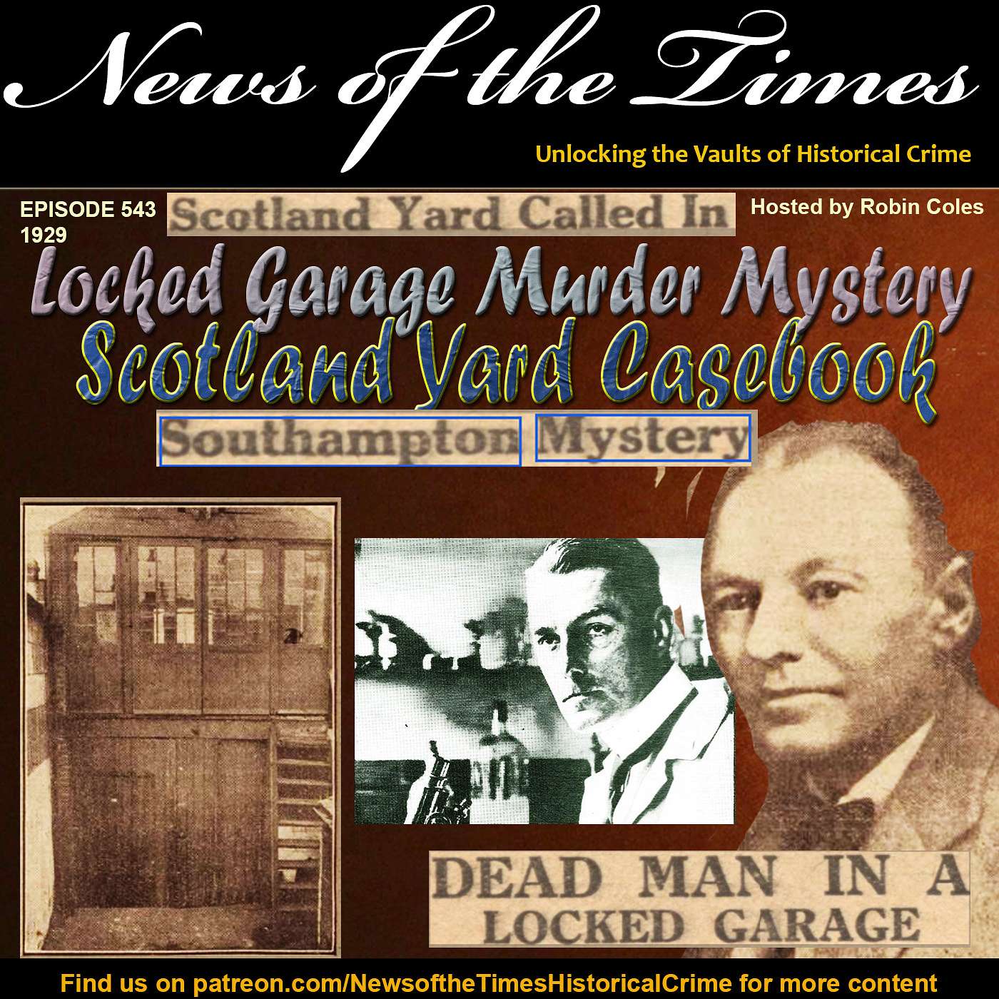Scotland Yard Casebook The Locked Garage Murder – A Chilling 1929 Crime Mystery