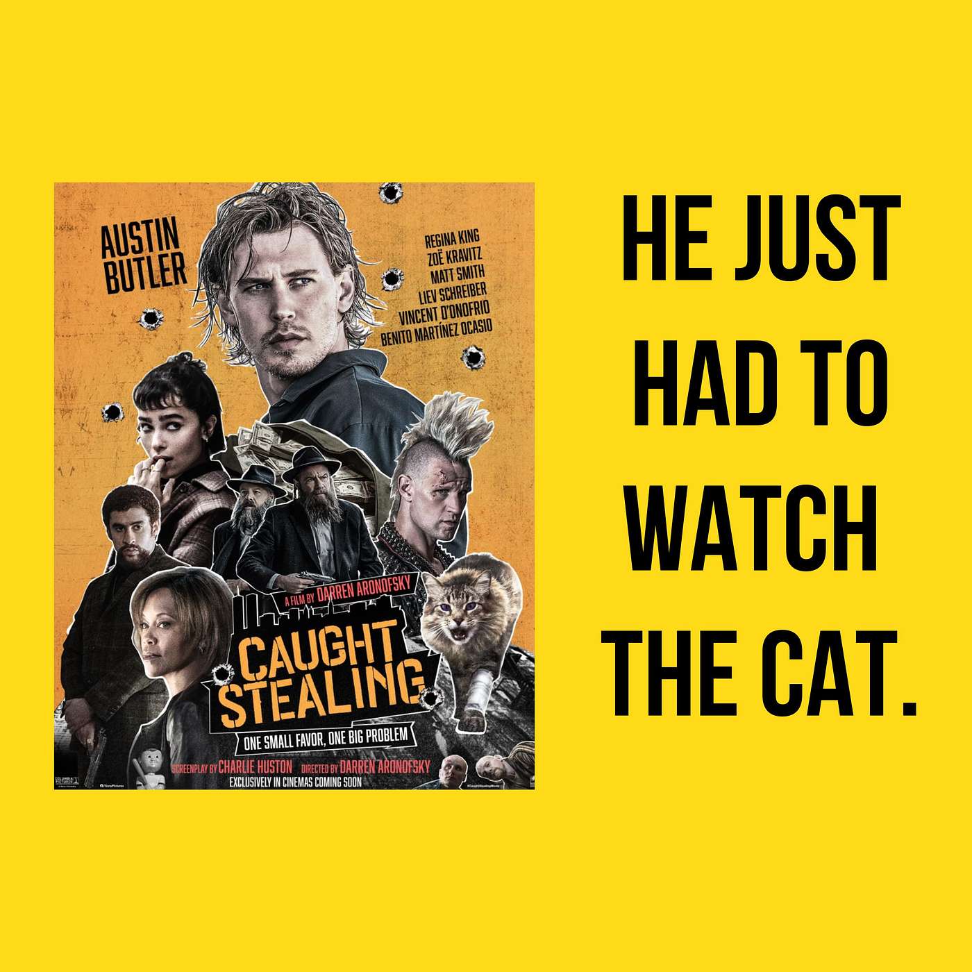 Caught Stealing Review — Austin Butler Runs NYC
