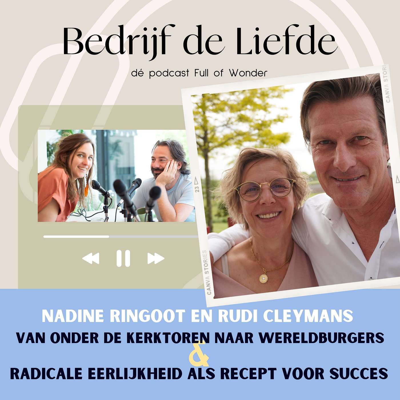 Nadine Ringoot en Rudi Cleymans Nadine Ringoot en Rudi Cleymans