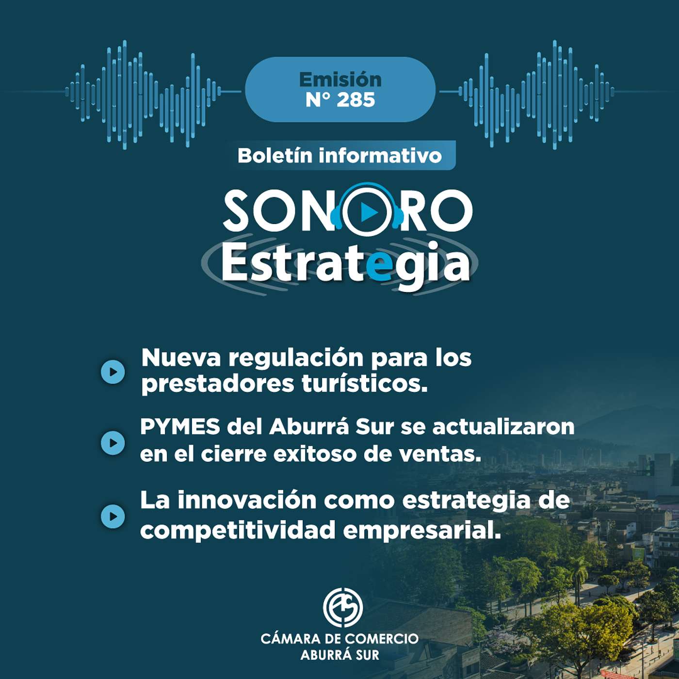 Boletín Sonoro Estrategia N°285 – Julio 12 de 2024 episode artwork