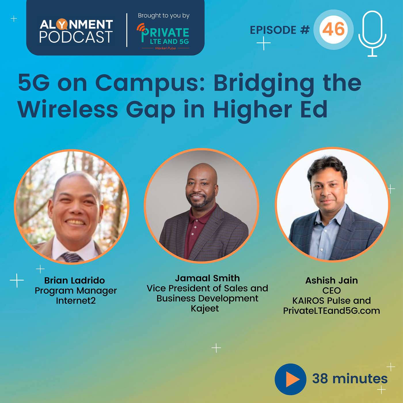 Ep # 46: 5G on Campus - Bridging the Wireless Gap in Higher Ed episode artwork