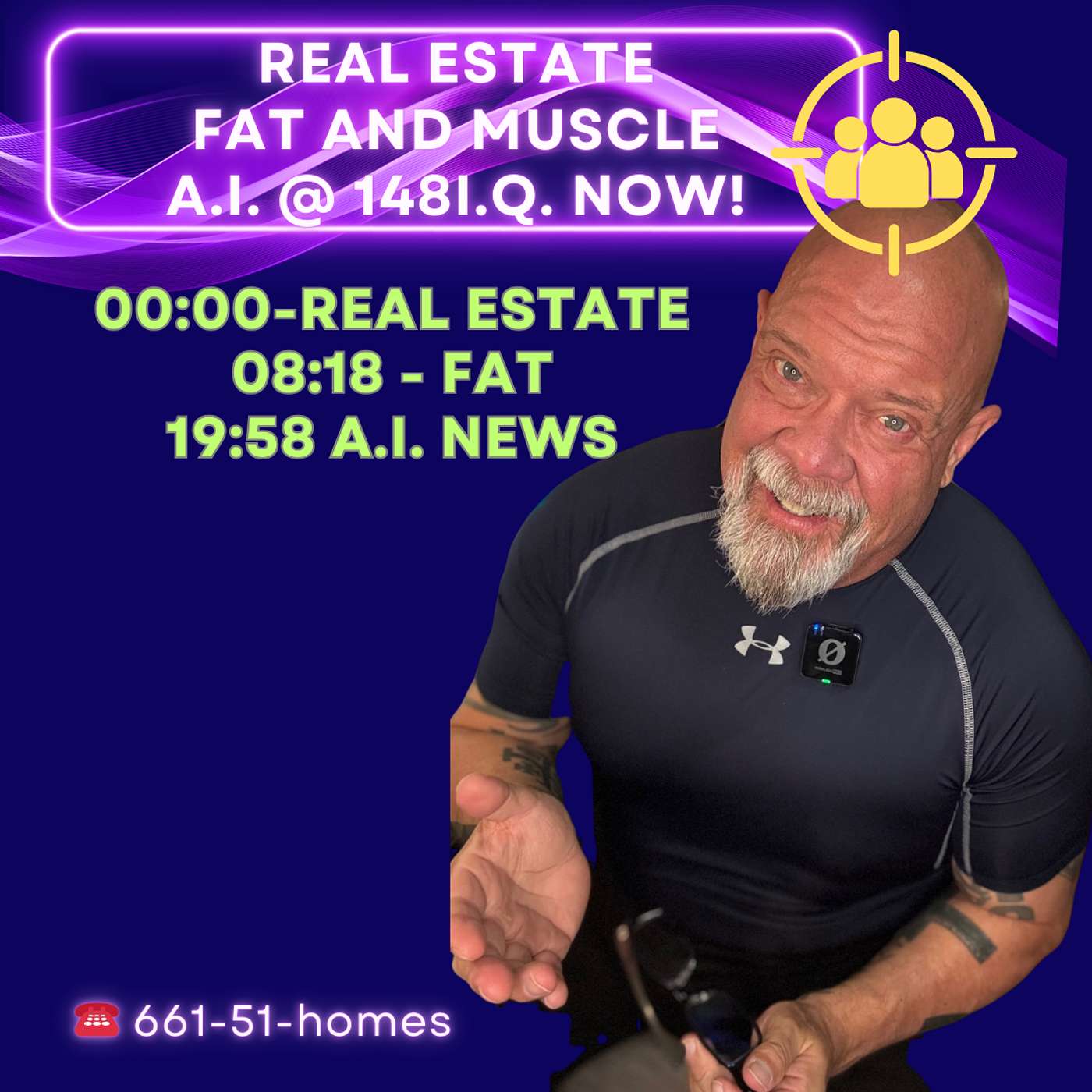 3 Level Video Podcast - Real Estate top news | Fat to Fit and Steroids | Artificial Intelligence has started to teach itself