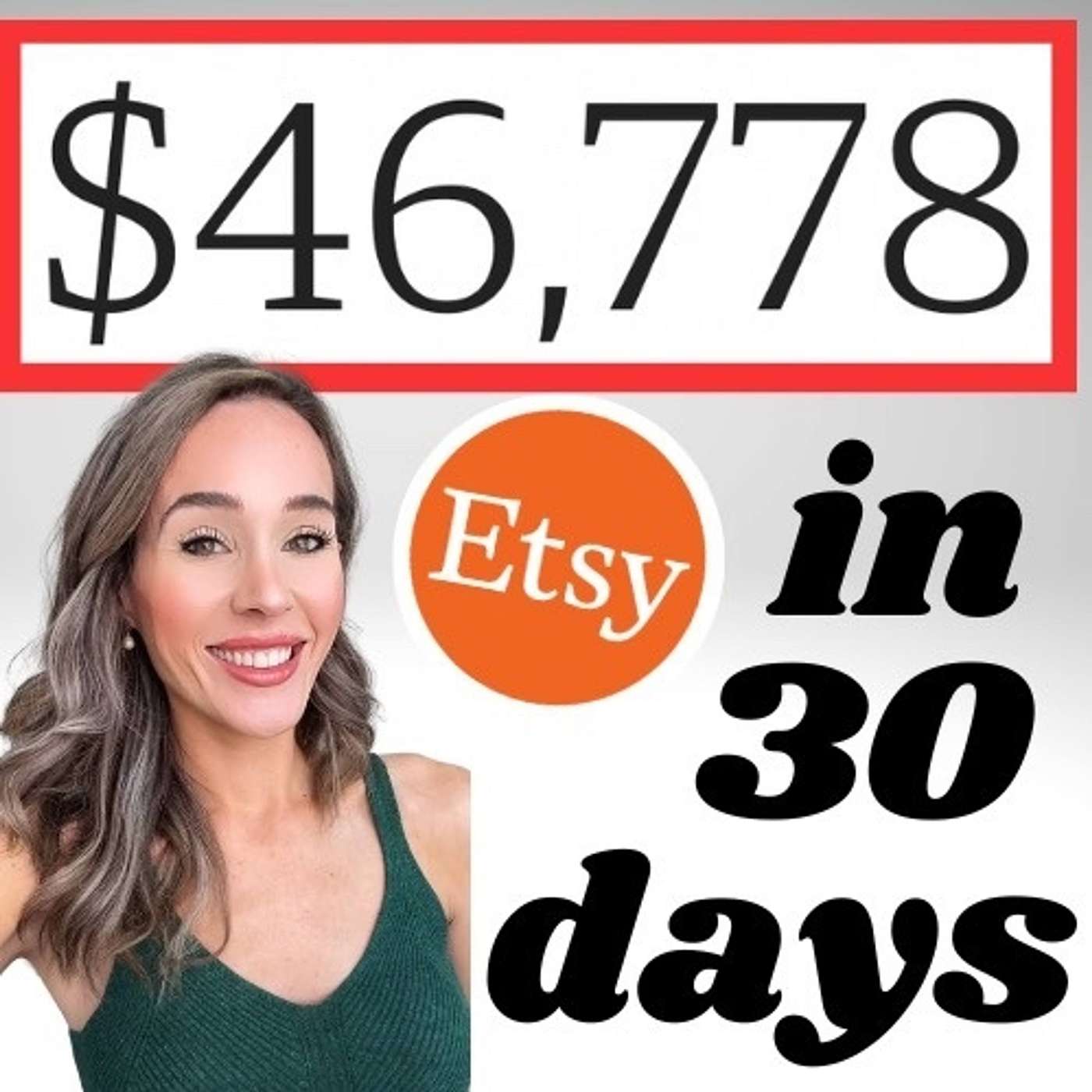 cover of episode Raise Your Prices, Sell More? | How I Made $46K in 30 Days On Etsy | 5 Steps to Make Money Online