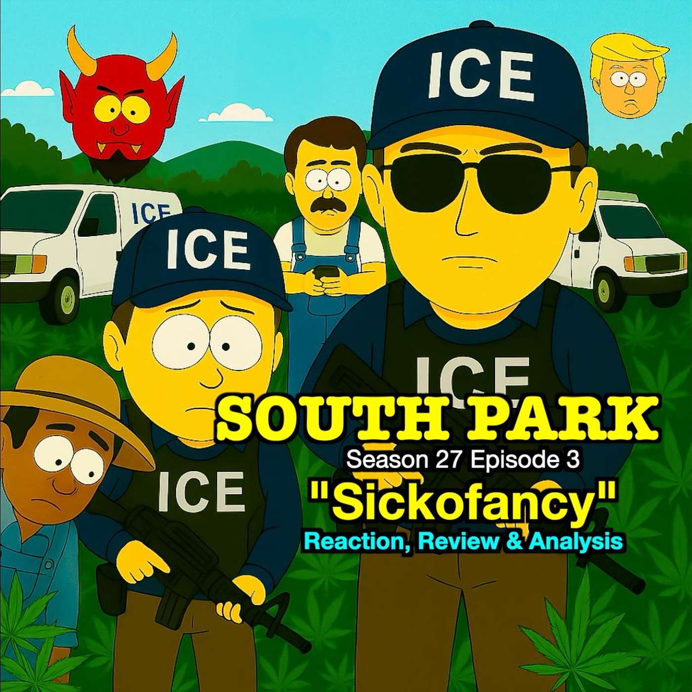 South Park S27 Ep3: AI Sycophancy, Trump, ICE & Cannabis Chaos 🤖🌿 | Reaction & Review