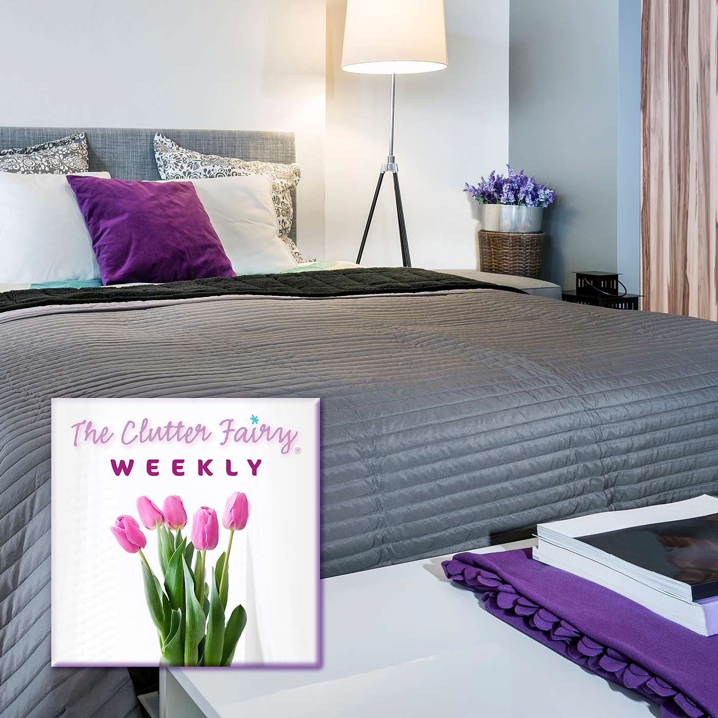 From Chaotic Hiding Place to Peaceful Retreat: The Primary Bedroom - The Clutter Fairy Weekly #275
