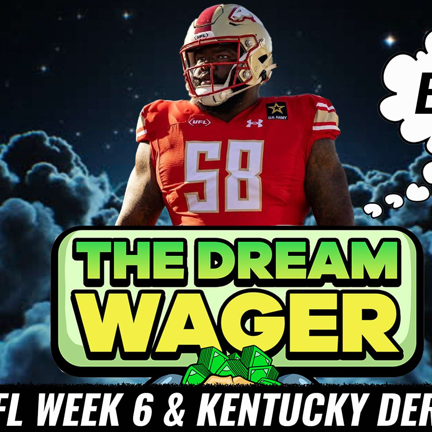Kentucky Derby With Malcolm Bamford, UFL Week 6 Predictions + Nuggets/Timberwolves Series Picks episode artwork