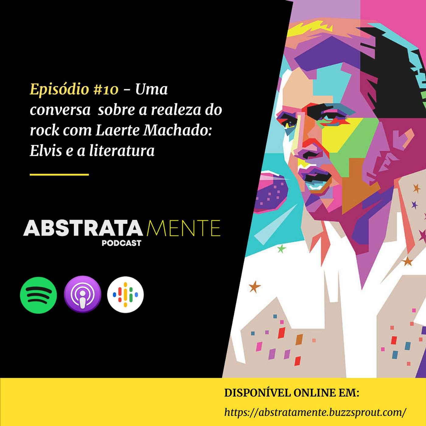 Ep.#10 - Uma conversa sobre a realeza do rock com Laerte Machado: Elvis e a Literatura