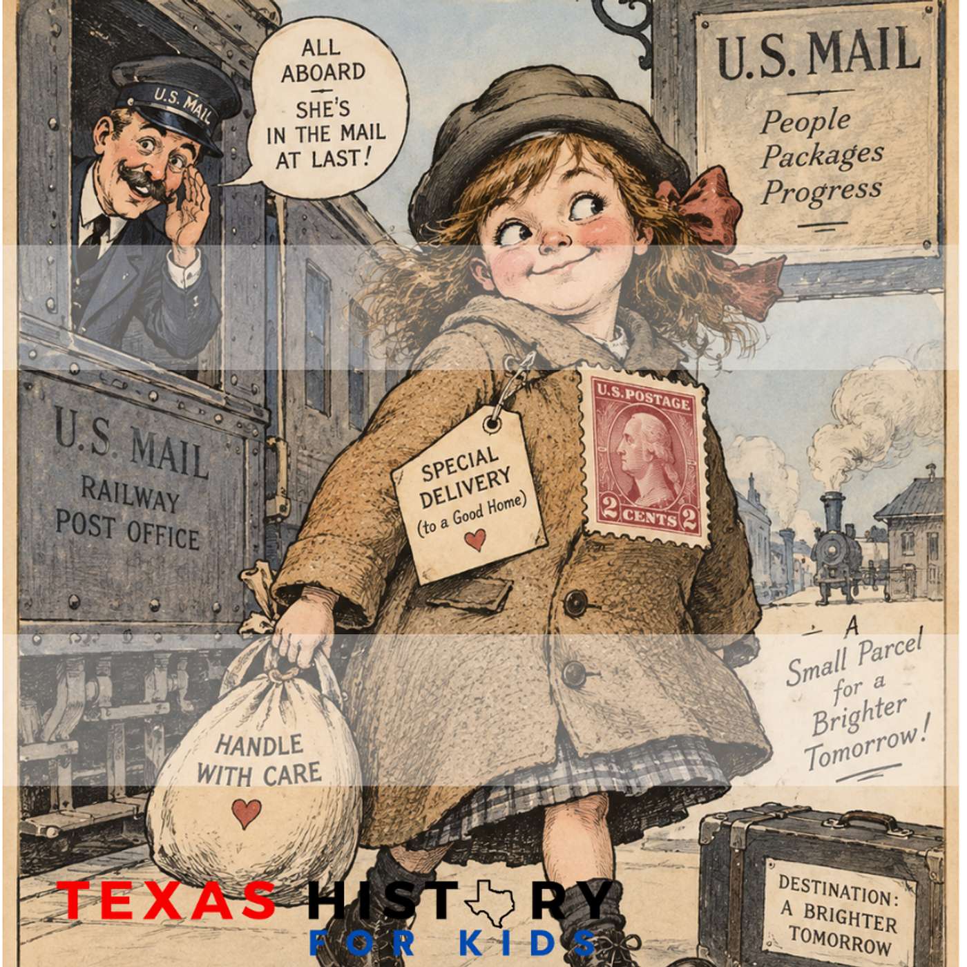 “Wait… You Could Mail a Kid?” - 133 episode artwork
