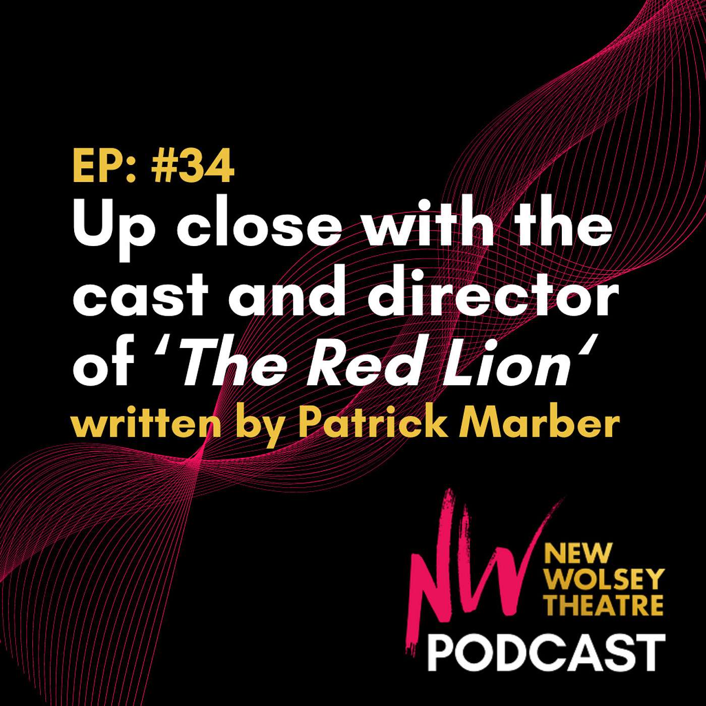 Ep 34: Up close with the cast and director of THE RED LION play, written by Patrick Marber