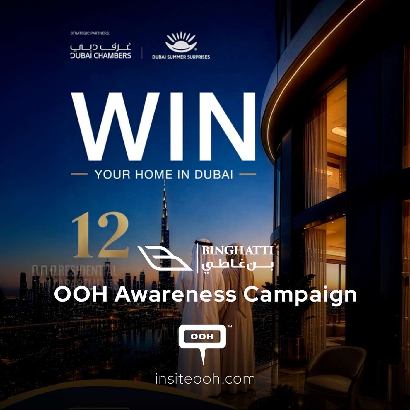Binghatti Teams Up with DSS & Dubai Chambers to Award 12 Homes on DOOH
