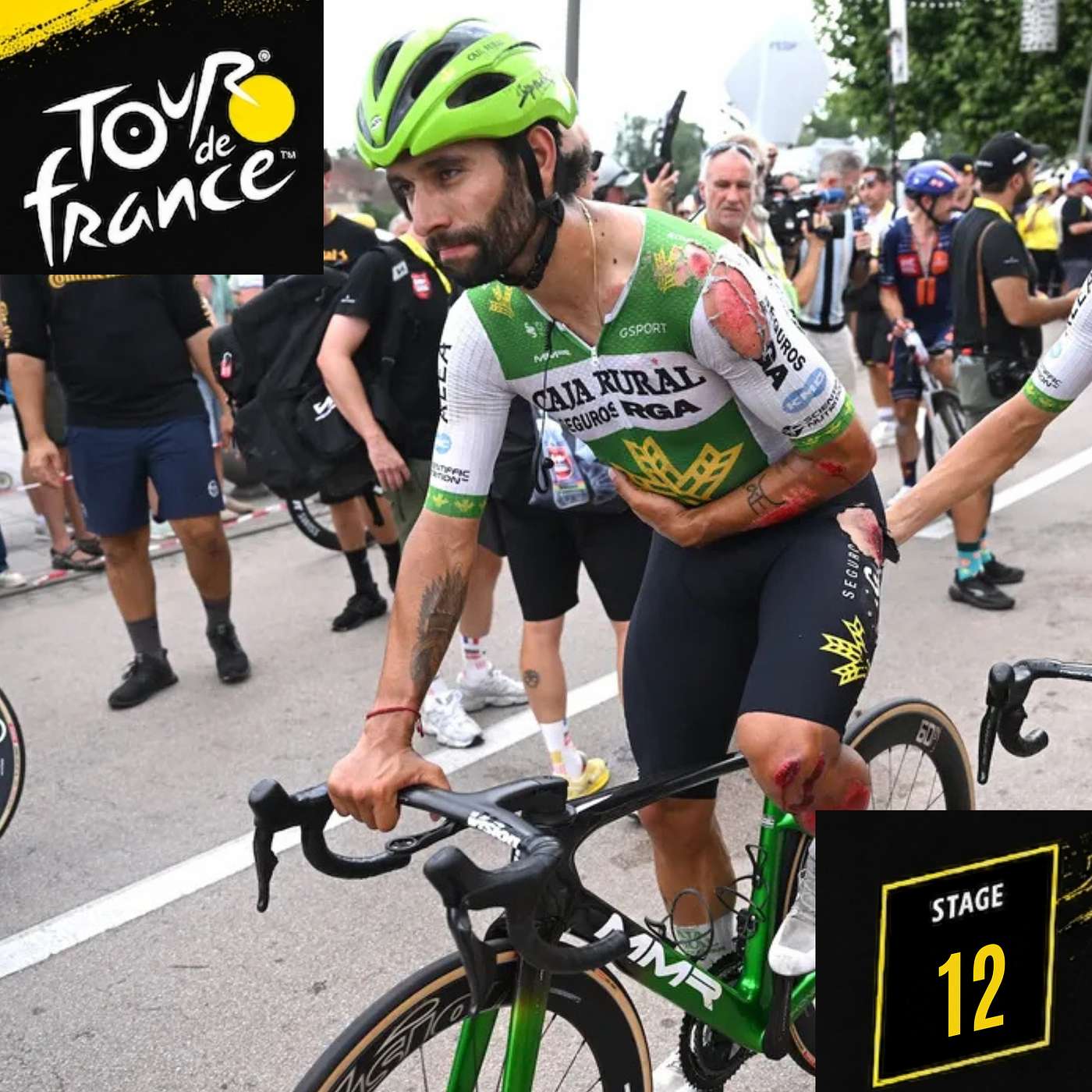 Messy Finish - Tour de France Stage 12 episode artwork