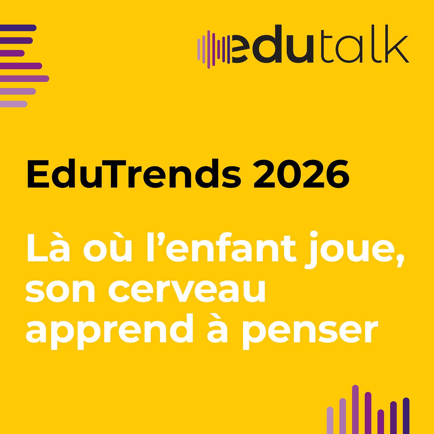 Là où l’enfant joue, son cerveau apprend à penser