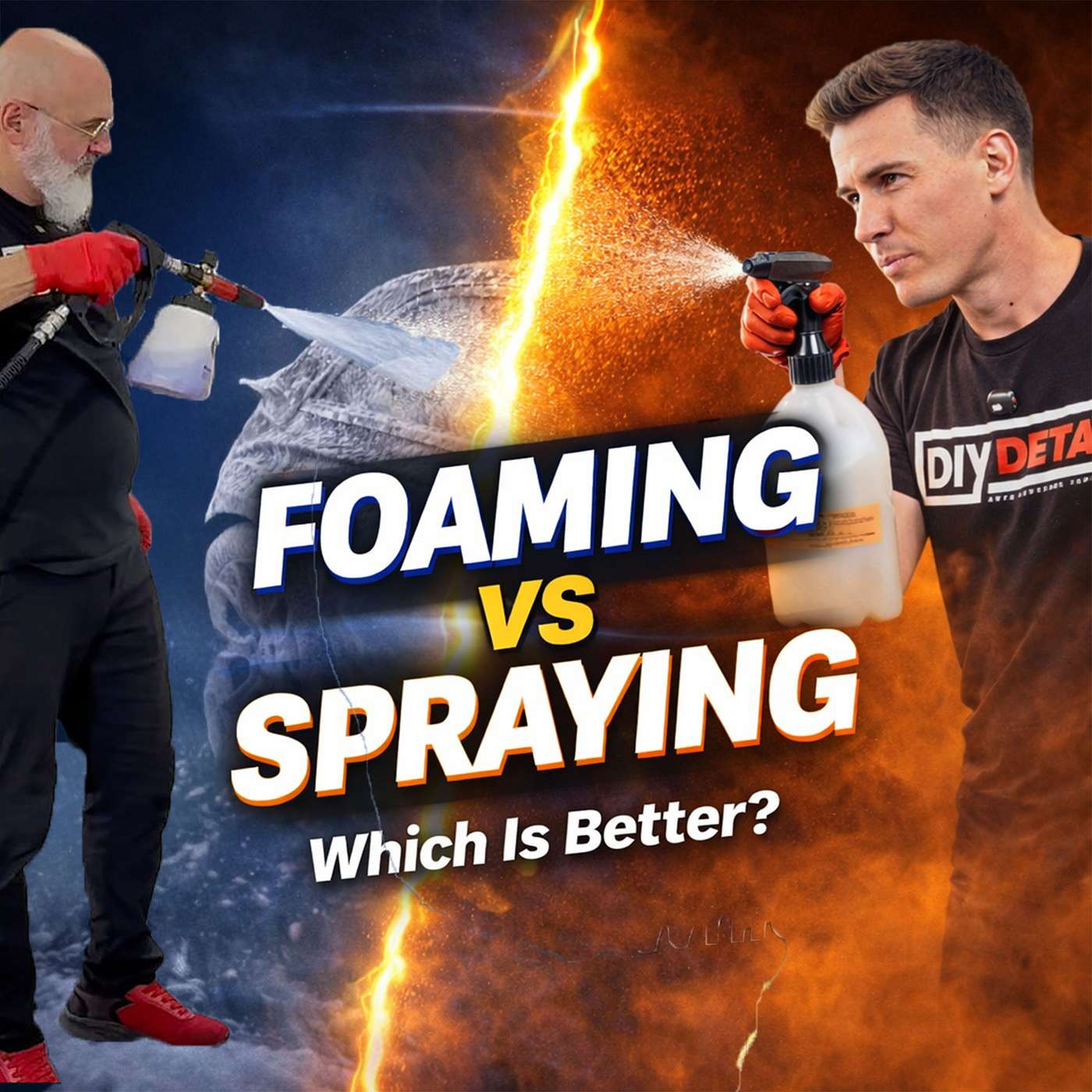 FOAMING vs. SPRAYING Detailing Products: Which Works Better, And Why?