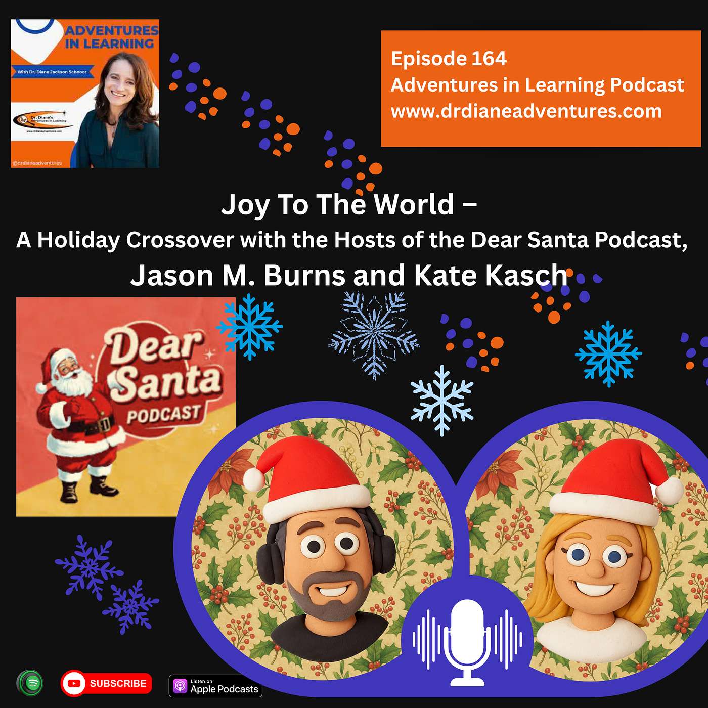Joy To The World – A Holiday Crossover with the Hosts of the Dear Santa Podcast, Jason M. Burns and Kate Kasch Joy To The World – A Holiday Crossover with the Hosts of the Dear Santa Podcast, Jason M. Burns and Kate Kasch