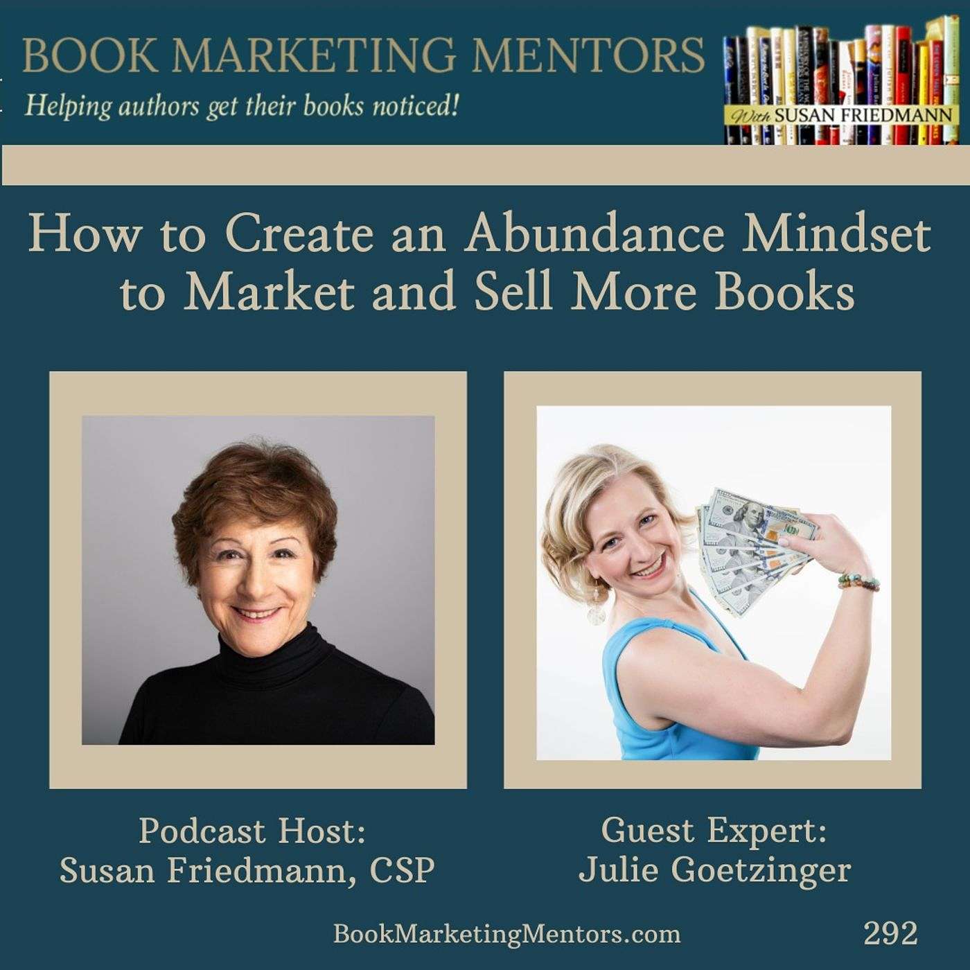 How to Best Create an Abundance Mindset to Market and Sell More Books - BM292