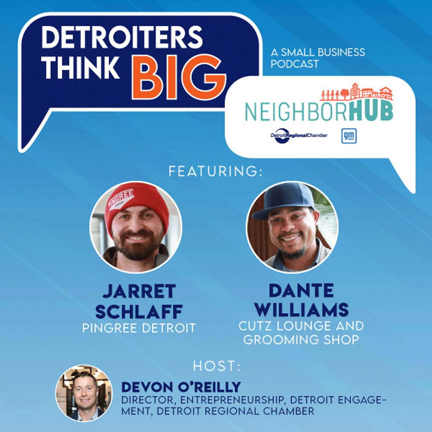 Detroiters Think Big: A Small Business Podcast | Pingree Detroit and Cutz Lounge