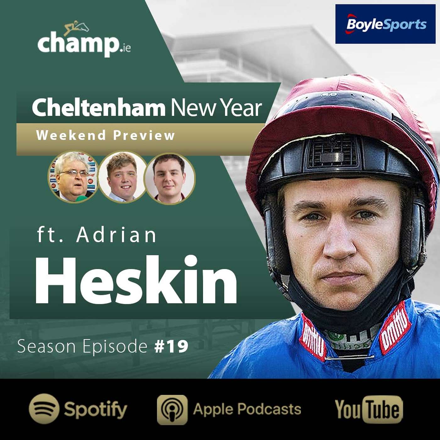 NEWBURY, CHELTENHAM & TRAMORE Preview Ft. Adrian HESKIN | Horse Racing | Podcast | Weekend Tips🏇 episode artwork