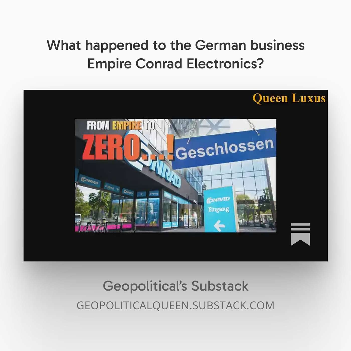 Why Young Germans Think Conrad Electronics Vanished episode artwork