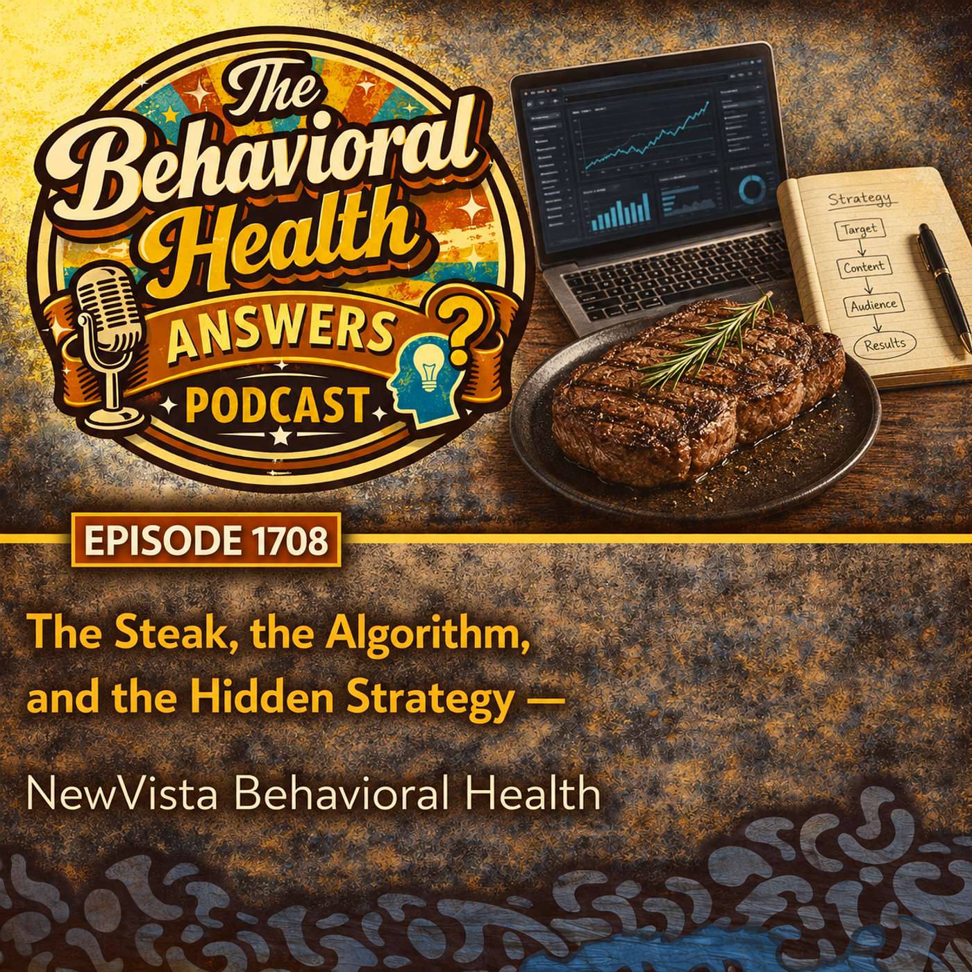 Episode 1708: The Steak, the Algorithm, and the Hidden Strategy | NewVista Behavioral Health episode artwork