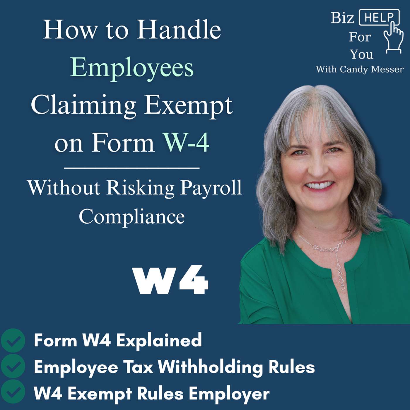 How to Handle Employees Claiming Exempt on Form W-4 Without Risking Payroll Compliance episode artwork