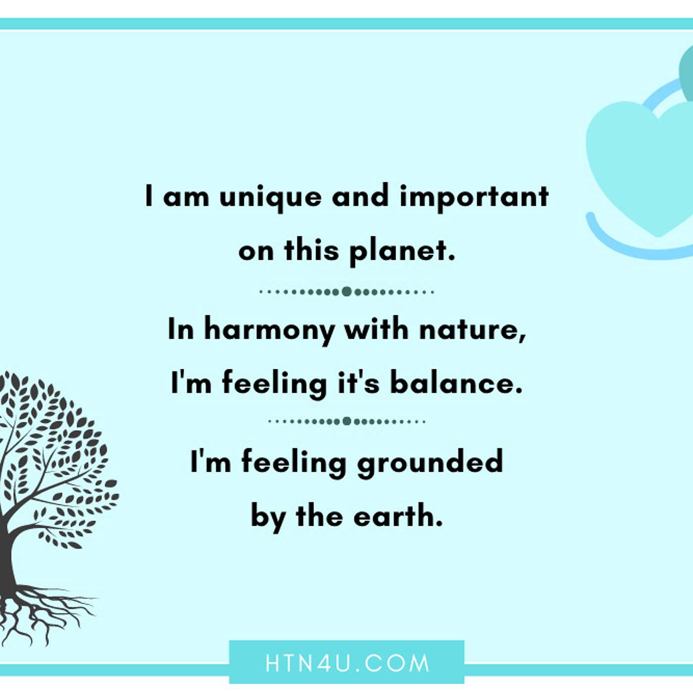 HTN4U Unlimiting Affirmations on Balance #239