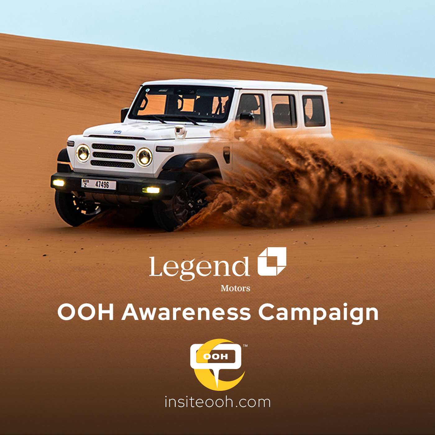 Legend Motors Drives Into Dubai’s OOH Scene With 212 Off-Road Campaign