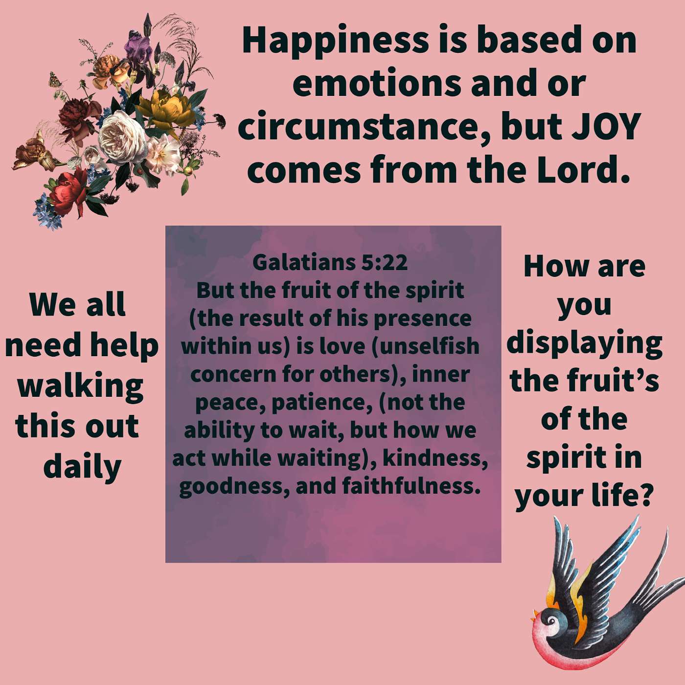Fruits of the Spirit
