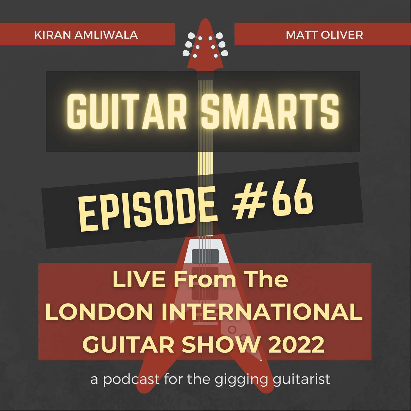 LIVE From The LONDON INTERNATIONAL GUITAR SHOW 2022 - Guitar Smarts #66 episode artwork