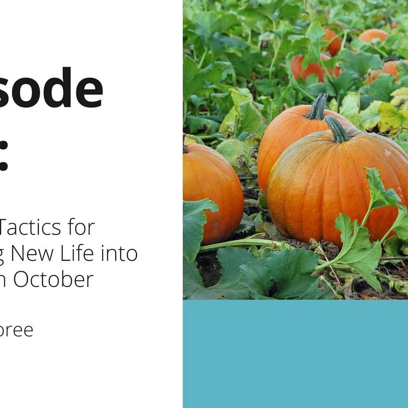 147: OTT: 3 Secret Tactics for Breathing New Life  into Science in October