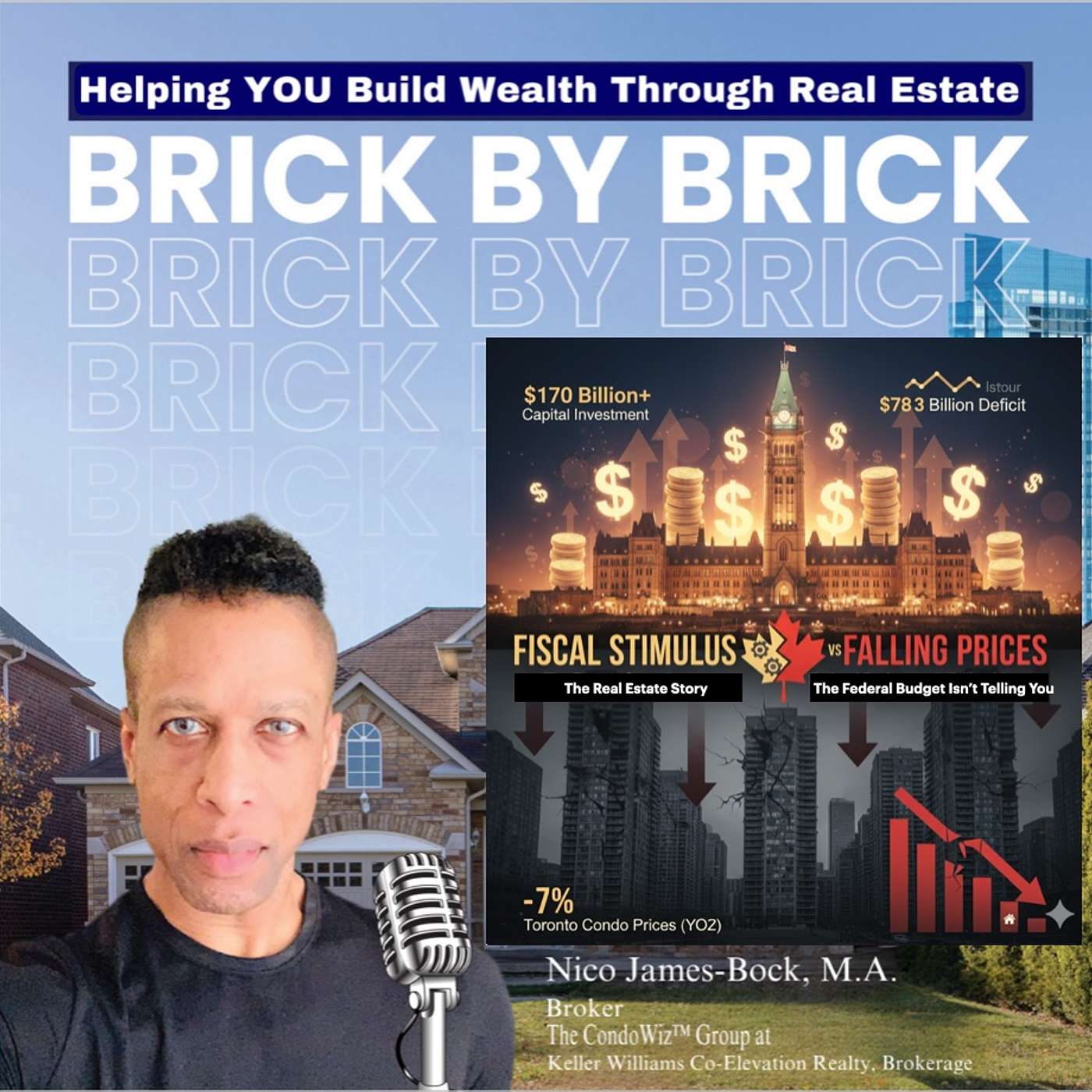 Helping YOU Build Wealth through Real Estate ....Brick by Brick with Nico James-Bock