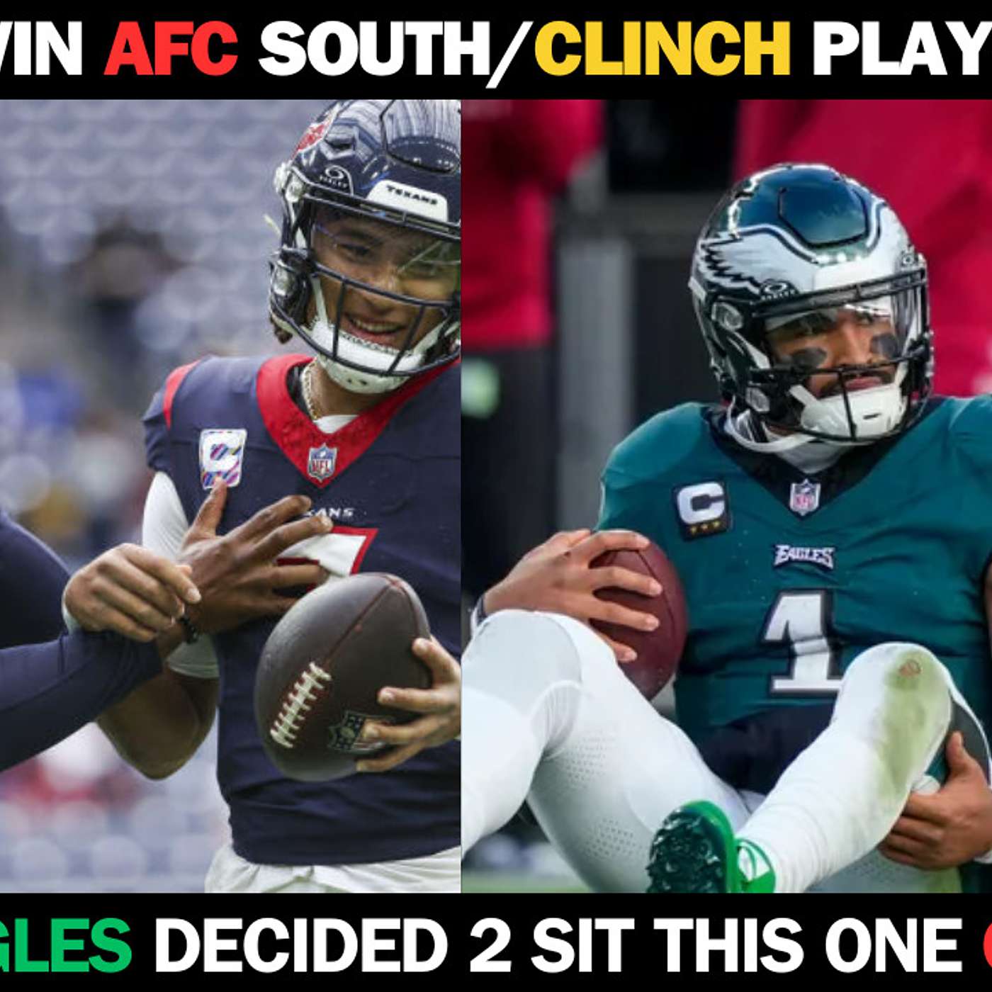 Houston Texans AFC South Champs, Philly Eagles NFC East Chimps SMH. (G.S.Q.H.) Let's Talk About It! episode artwork
