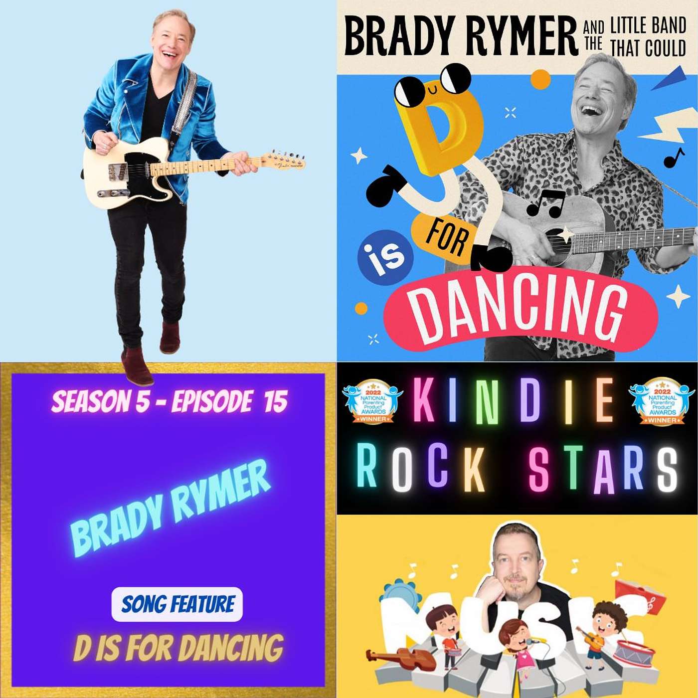 Season 5 Ep 15 - BRADY RYMER - Song Feature - "D is for Dancing"